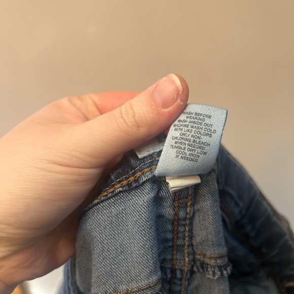 Mudd Girls Size 14R Distressed Skinny Jeans Medium Wash Denim Y2K Style - Picture 5 of 7